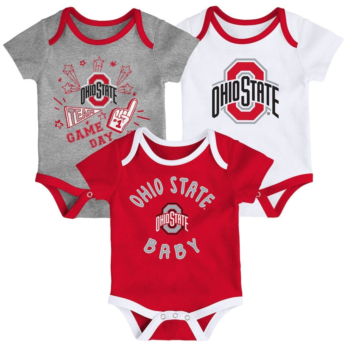 Game Day Outfitters NCAA Infant Bottle and 2 Pack Bib Set 